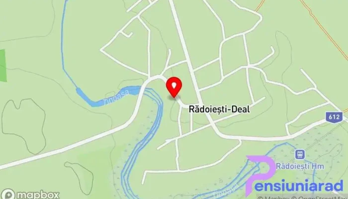 hartă a Rădoieşti-Deal  în Rădoieşti-Deal