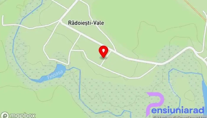 hartă a Rădoieşti-Vale  în Rădoieşti-Vale