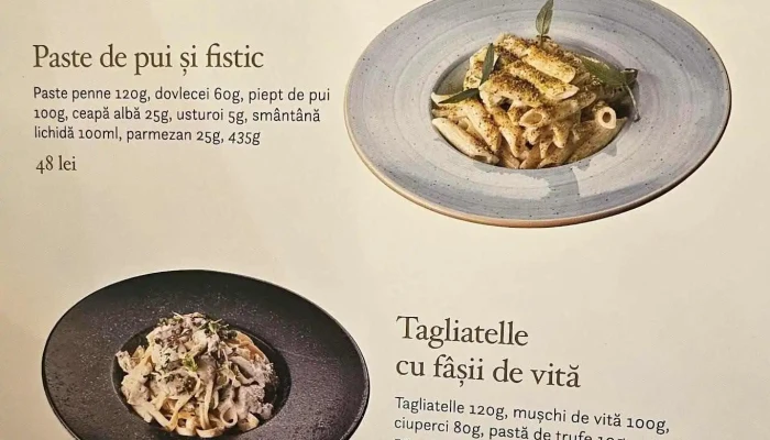 Rediu Hotel Restaurant Meniu - Dn29d