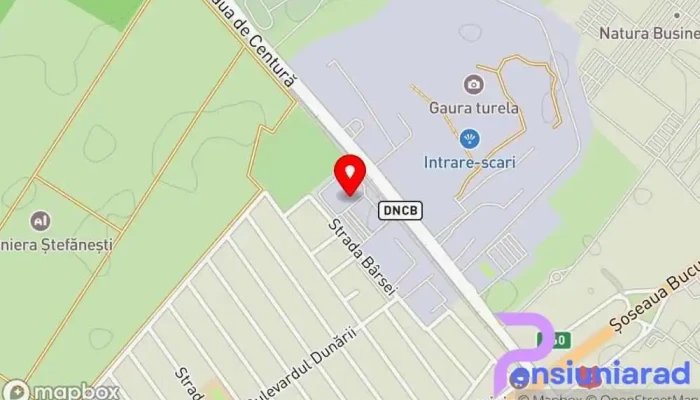 hartă a Registrul Auto Român Servicii ale administrației locale în Voluntari