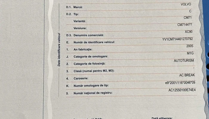 Registrul Auto Roman Scor - Voluntari