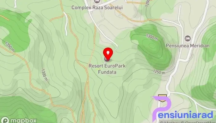 Resort Europark Hartă - Fundata