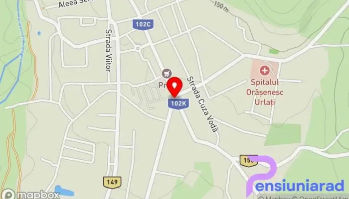 hartă a Restaurant Algin Restaurant, Grătar, Bar, Restaurant cu mâncare la pachet în Urlați