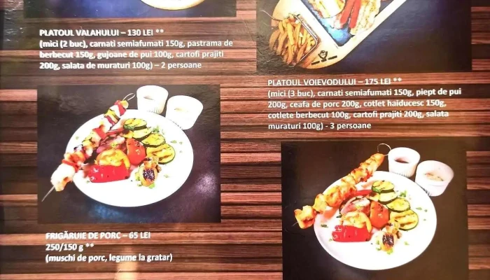Restaurant Casa Comana -  Meniu - Comana