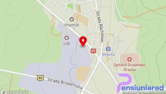 Restaurant Condor -  Hartă - Oravița