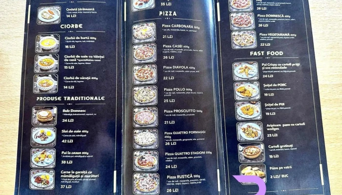 Restaurant Domnesc -  Meniu - Domnești