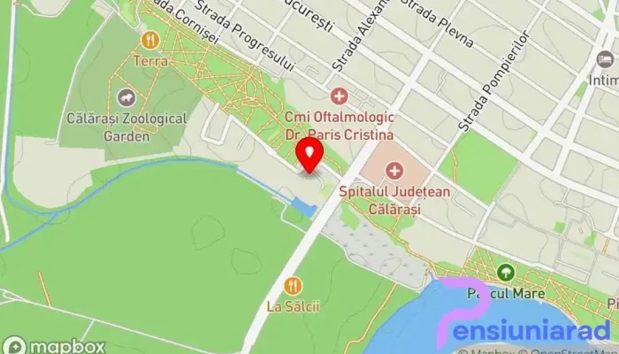 hartă a Restaurant Dumbrava Călărași Restaurant în Călărași