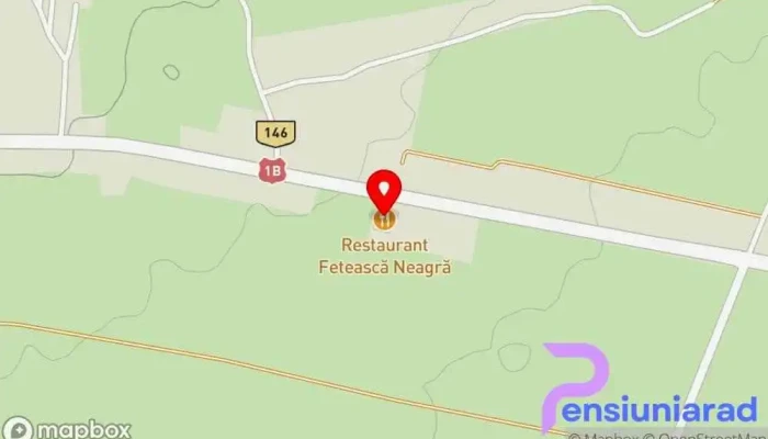 hartă a Restaurant Fetească Neagră Pensiune, Bed & Breakfast, Cazare, Restaurant în Valea Călugărească