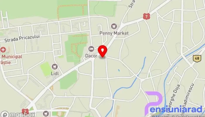 hartă a Restaurant Gira Restaurant în Orăștie