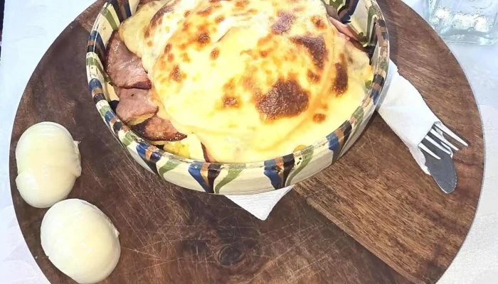 Restaurant Hanul Lui Ureche -  Tartiflette - Popești