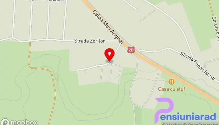 Restaurant La Casa Cu Stuf Braila Hartă - Baldovinești