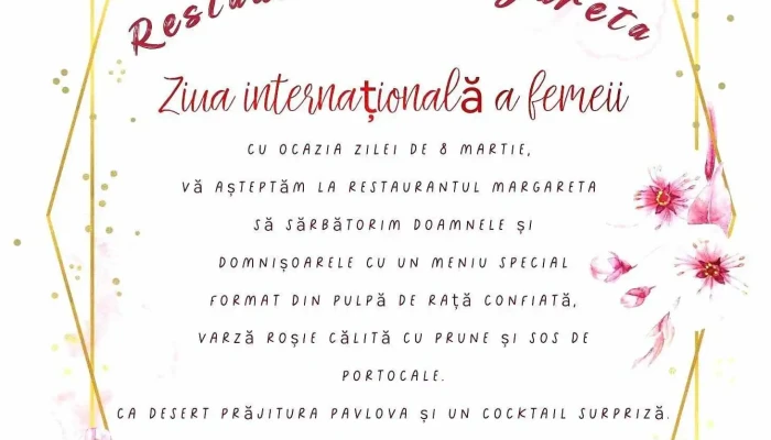Restaurant Margareta Marghita -  Meniu - Marghita