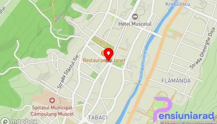 hartă a Restaurant Piatra Craiului Restaurant în Câmpulung