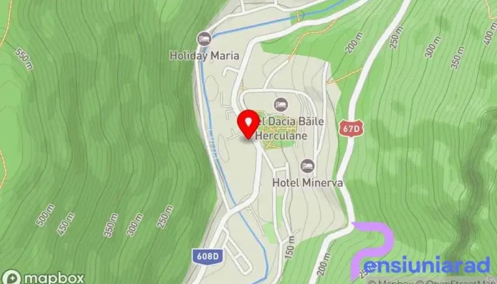 Restaurant Pizzerie Cristal -  Hartă - Băile Herculane