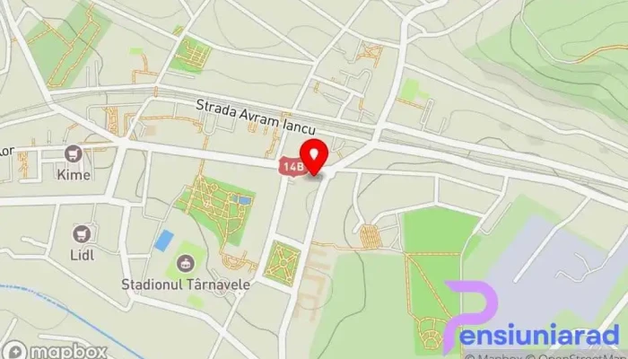 hartă a Restaurant Târnavele Restaurant în Blaj