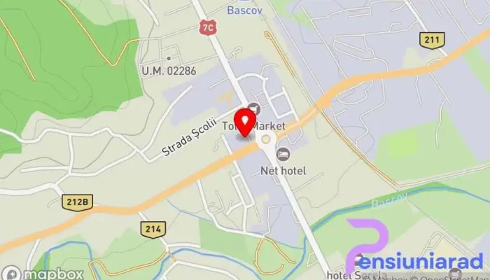 hartă a Restaurantul Reef Bascov Restaurant în Bascov