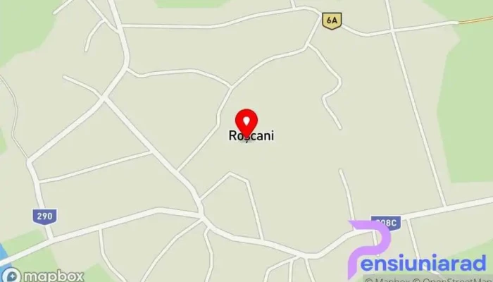 hartă a Roșcani  în Roșcani