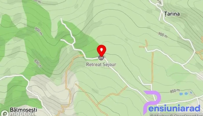 hartă a Roşia Montana Sejour Casa Mountain Sanctuary Pensiune, Teren de campare, Unitate de cazare rurală, Cazare în Roșia Montană