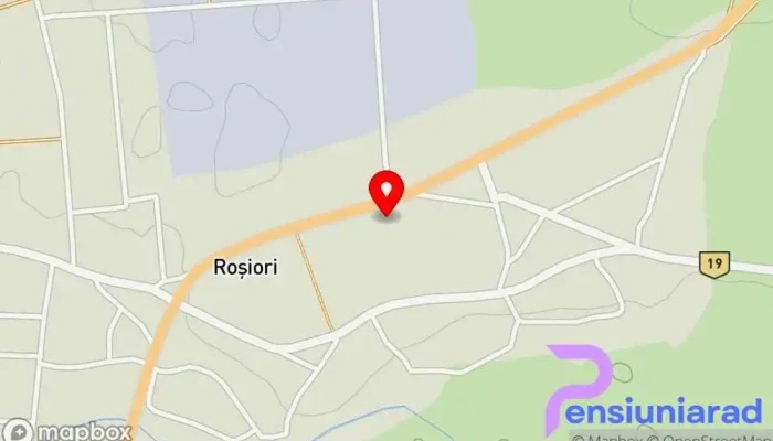 hartă a Roșiori  în Roșiori