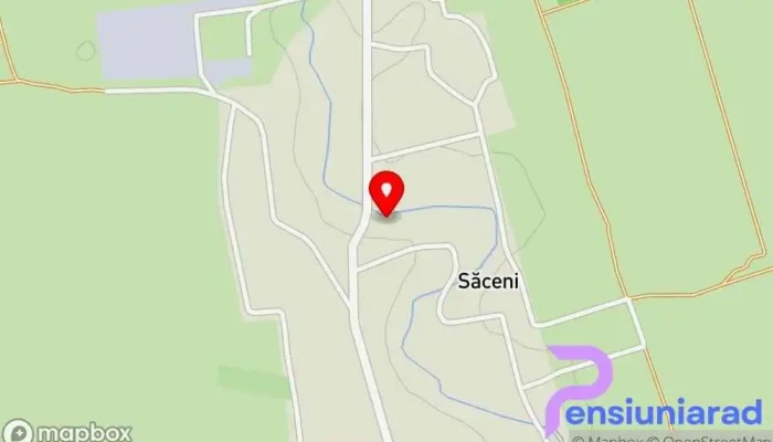 hartă a Săceni  în Săceni