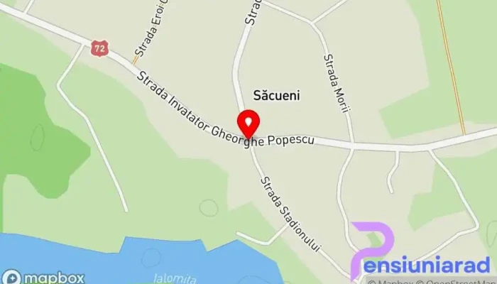 Sacueni Hartă - Săcueni