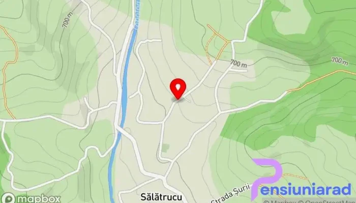 hartă a Sălătrucu  în Sălătrucu