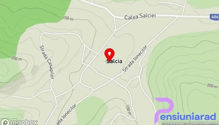 Salcia -  Hartă - Salcia