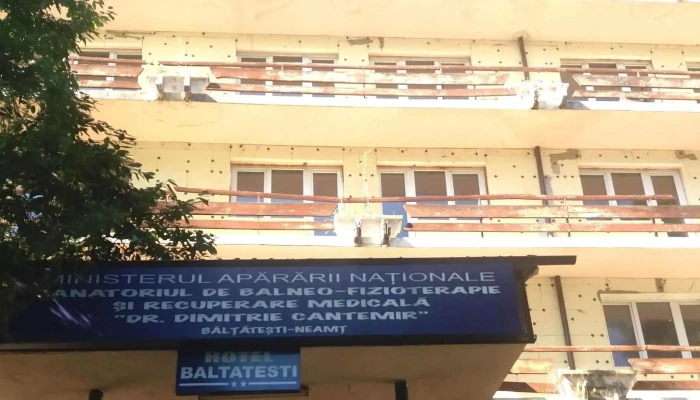 Sanatoriul De Balneofizioterapie Si Recuperare Medicala Dr Dimitrie Cantemir Zonă - Bălțătești