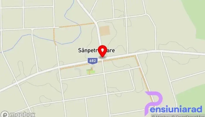 Sanpetru Mare Hartă - Sânpetru Mare