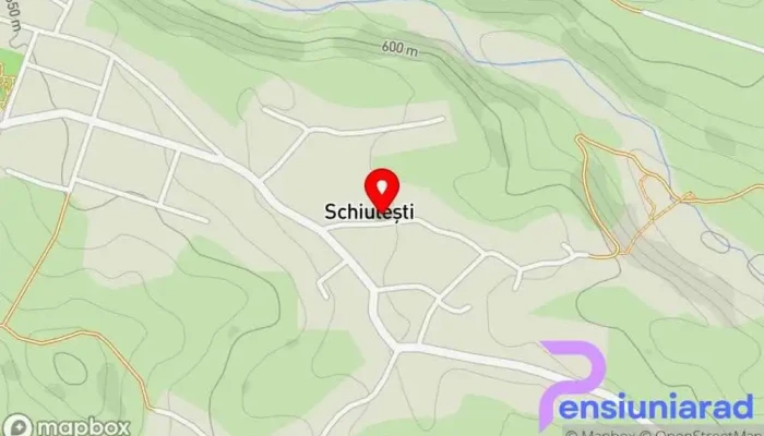 hartă a Schiulești  în Schiulești