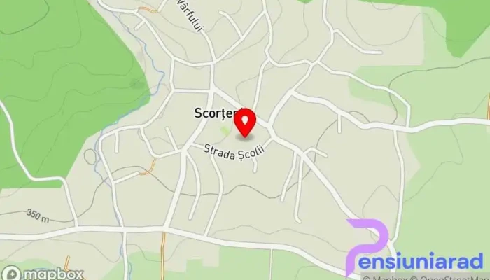 hartă a Scorțeni  în Scorțeni