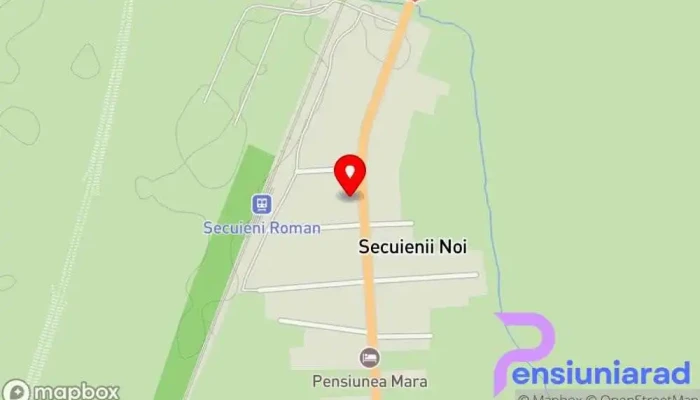 hartă a Secuienii Noi  în Secuienii Noi