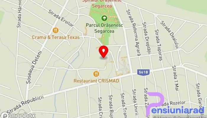 Segarcea -  Hartă - Segarcea