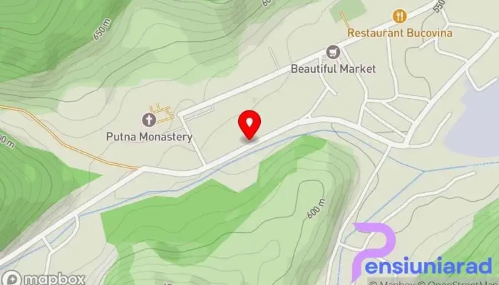 hartă a Şemineu Restaurant în Putna