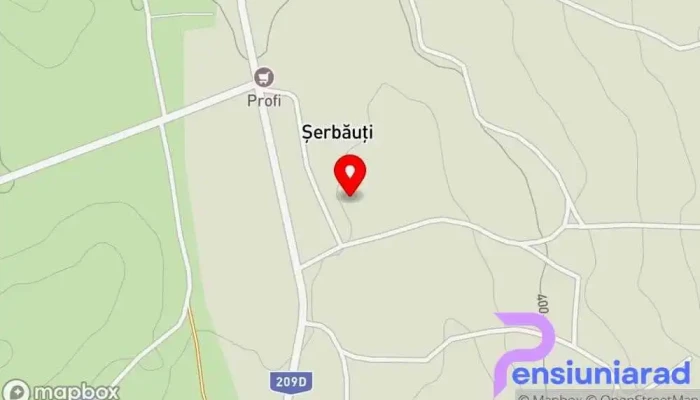 hartă a Șerbăuți  în Șerbăuți
