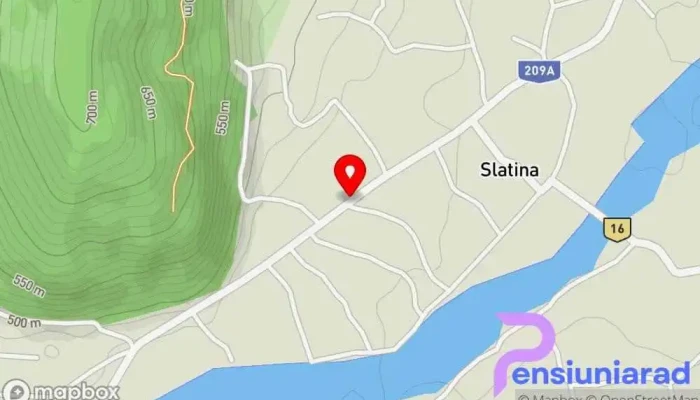 hartă a Slatina  în Slatina
