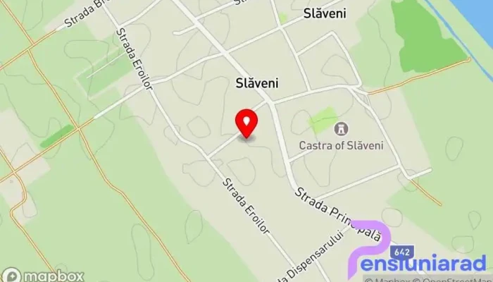 Slaveni Hartă - Slăveni