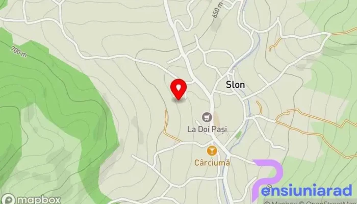 hartă a Slon  în Slon