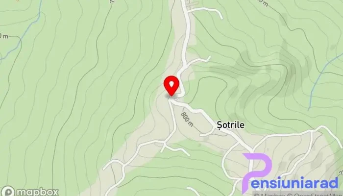 hartă a Șotrile  în Șotrile