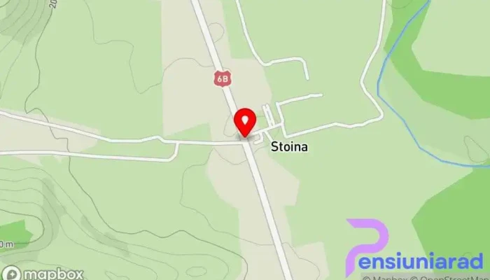 Stoina Gorj -  Hartă - Stoina