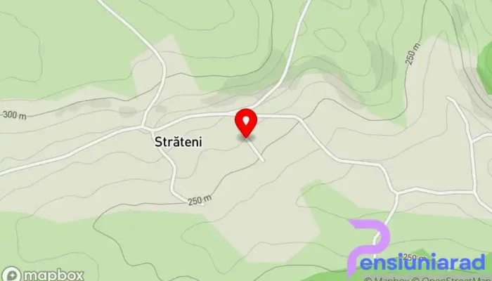 Strateni Hartă - Străteni