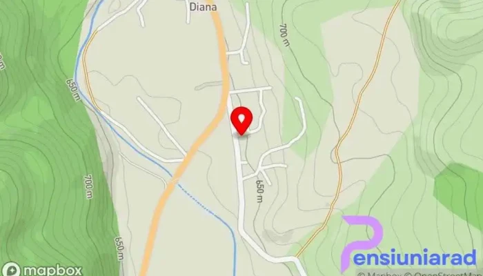 hartă a SURÂSUL MUNTELUI Bed & Breakfast în Dragoslavele