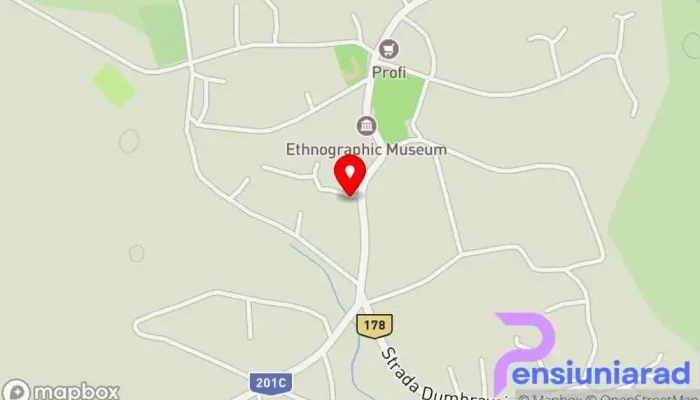 hartă a Tămășeni  în Tămășeni