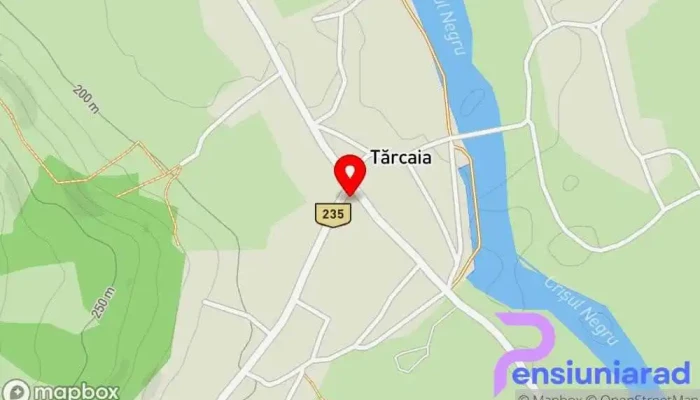 hartă a Tărcaia  în Tărcaia