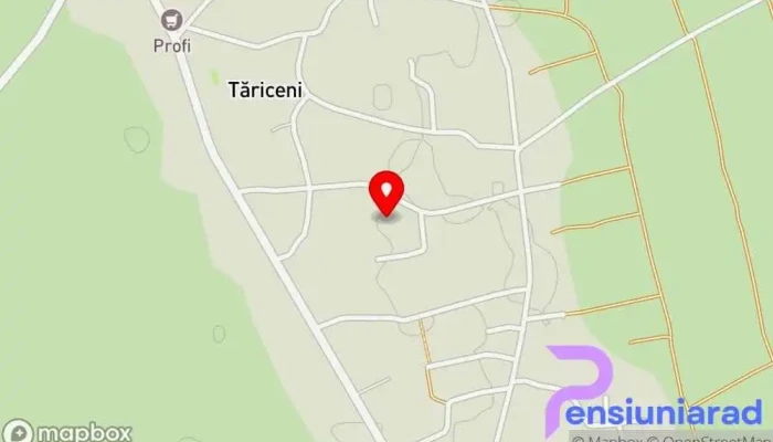 hartă a Tăriceni  în Tăriceni