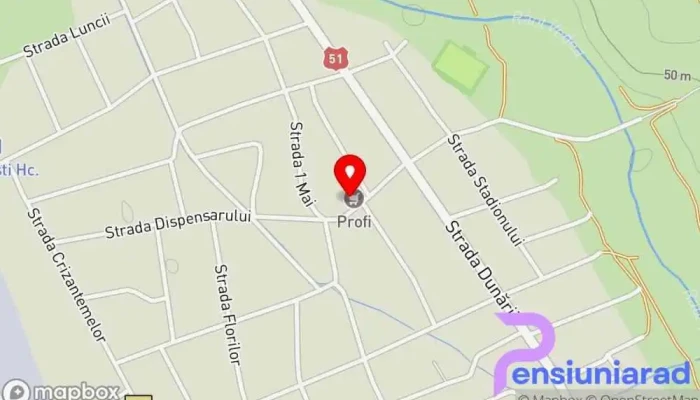 hartă a Țigănești  în Țigănești