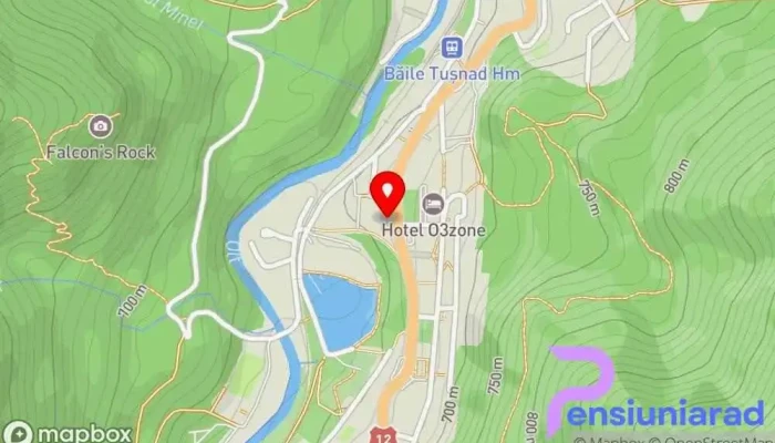 Tiltott Csiki Sorozo Etterem Bowling   Tusnadfurdo Hartă - Băile Tușnad