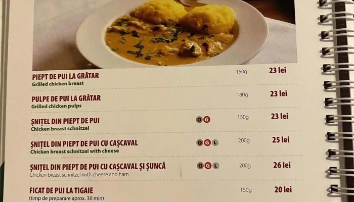 Transilvania Casa Si Masa Meniu - Dn1 105 Str T. Vladimirescu Fn