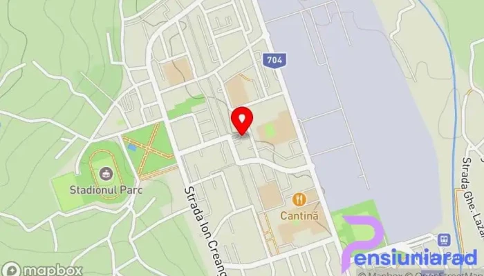 hartă a Trattoria Drăgana Restaurant în Cugir