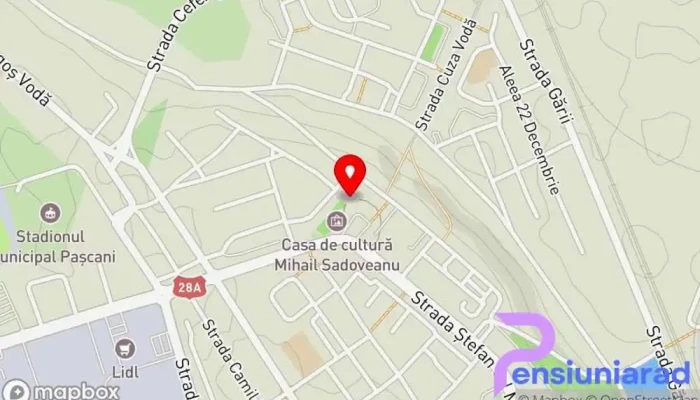 Trattoria Incanto -  Hartă - Pașcani